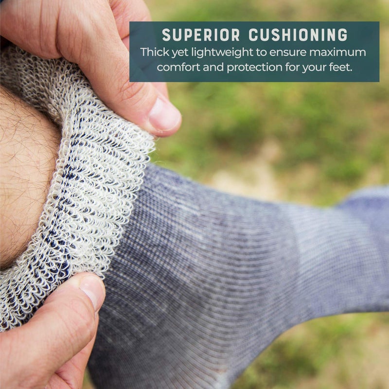 MERIWOOL Merino Wool Hiking Socks for Men n Women - 3 Pairs - Image 5